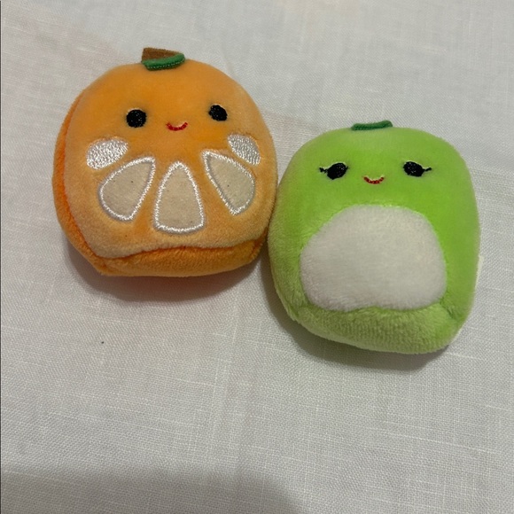 Squishmallows Lot of 8 Caparinne, fruit, and animals - Picture 2 of 5